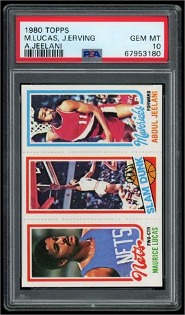 1980 Topps Julius Erving PSA 10