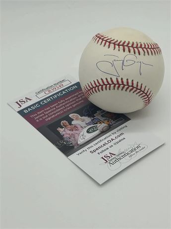 Tony Gwynn Autographed Official National League Baseball JSA