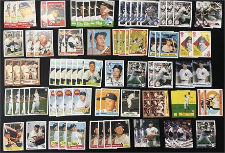 2021 Topps X Mickey Mantle Lot (93)