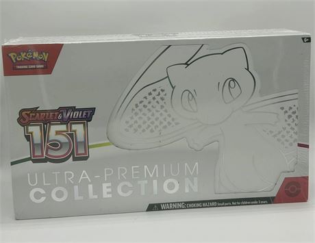 2023 Pokémon TCG: Scarlet & Violet 151 Ultra Premium Sealed Box - 16 Packs