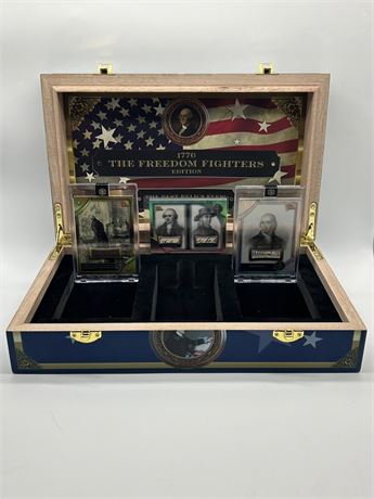 2025 Pieces of the Past 1776 The Freedom Fighters Relic Card Lot (3) (READ)
