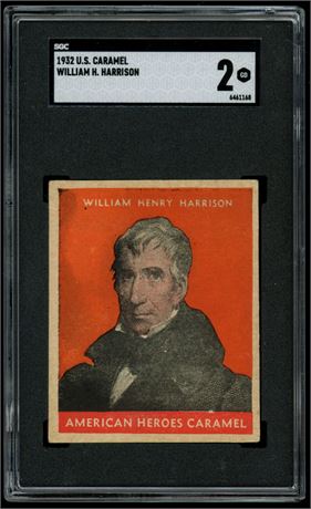 1932 US Caramel William H. Harrison SGC 2 GOOD