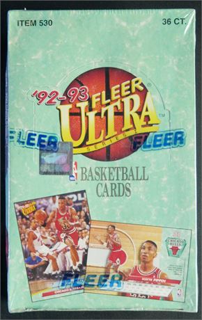 1992 Fleer Ultra Basketball Sealed Box (Shaq Rookie?)