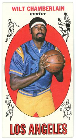 1969 Topps #1 Wilt Chamberlin Tall Boy VG (Wrinkles)