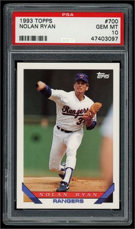 1993 Topps #700 Nolan Ryan PSA 10