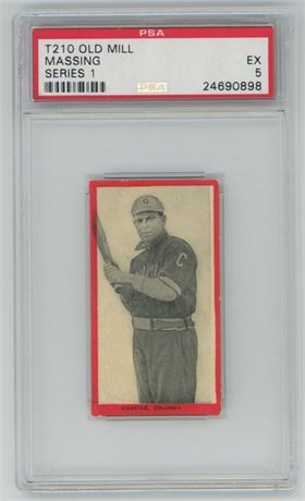 1910 Old Mill Series 1 (S. Atlantic League) John Massing PSA 5 EX Total Pop 4