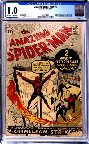Amazing Spider-Man #1 (1963) CGC 1.0  (2nd Appearance Spider-Man)