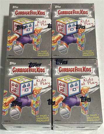 2024 Garbage Pail Kids Blaster Box Lot (4) 320 Sticker Cards