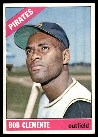 1966 Topps #300 Roberto Clemente VGEX