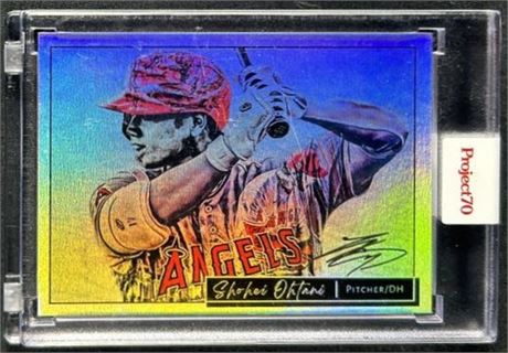 2021 Topps Project 70 Shohei Ohtani Rainbow Foil 36/70 Factory Sealed