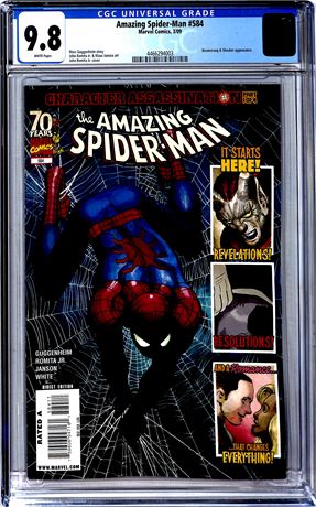 Amazing Spider-Man #584 (2009) CGC 9.8