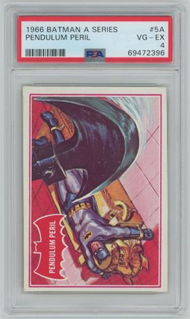 1966 Batman A Series #5A Pendulum Peril PSA 4 VGEX
