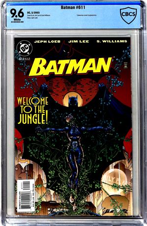 Batman #611 (2003) CBCS 9.6 Catwoman Cover and Appearance