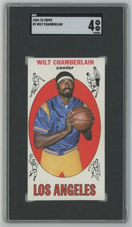 1969 Topps #1 Wilt Chamberlain SGC 4 VGEX