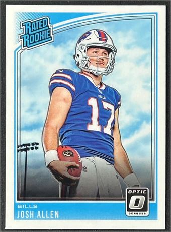 2018 Donruss Optic #154 Josh Allen RC