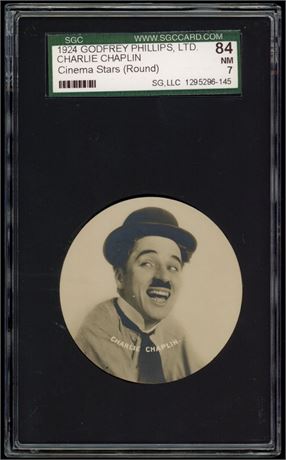 1924 Godfrey Phillips LTD Charlie Chaplin Cinema Stars (Round) SGC 7