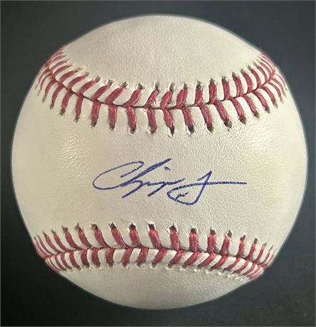 Chipper Jones Signed Official MLB Baseball Fanatics