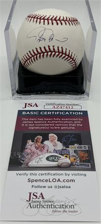 Rafael Palmeiro Autographed Bud Selig Era Major League Baseball JSA