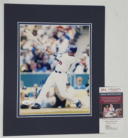 Andre Ethier Autographed 8x10 Photo JSA