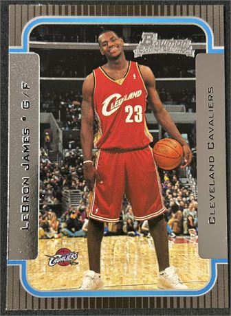 2003 Bowman Chrome Rookies & Stars #123 LeBron James RC