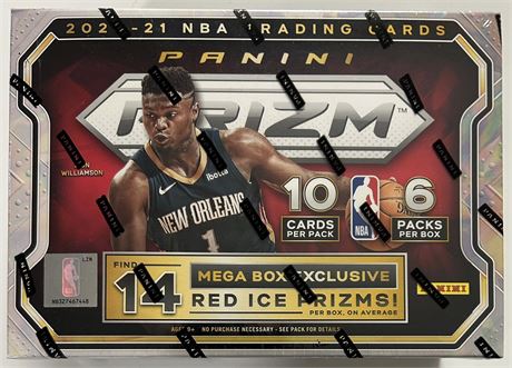 2020 Panini Prizm Basketball Mega Box Factory Sealed
