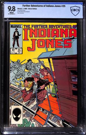 Further Adventures of Indiana Jones #25 CBCS 9.8 (1985)