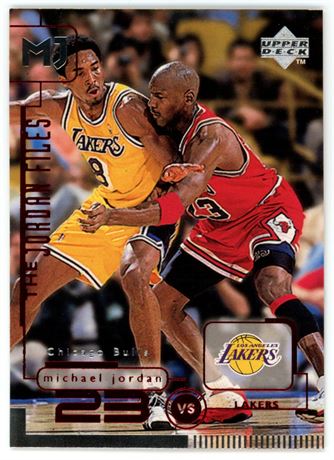 1998 Upper Upper #147 Michael Jordan/Kobe Bryant Living Legend Jordan Files