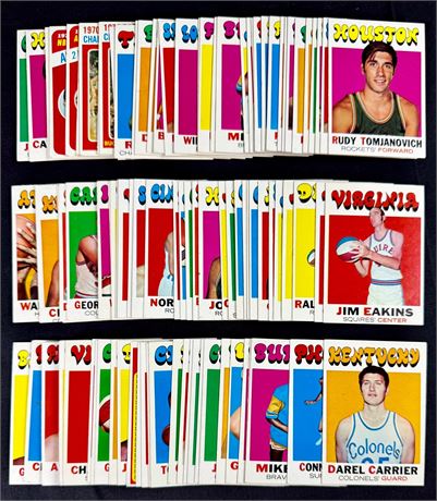 1971 Topps Basketball Lot (100+) EX AVG