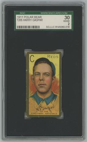 1911 T205 Polar Bear Harry Gaspar SGC 2 GOOD