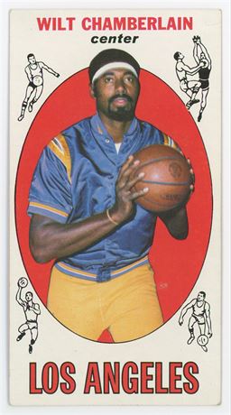 1969 Topps #1 Wilt Chamberlin Tall Boy VGEX (READ)