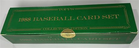 1988 Topps TIFFANY Complete Factory-Sealed Set (792)