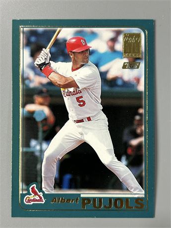 2001 Topps Traded Albert Pujols RC