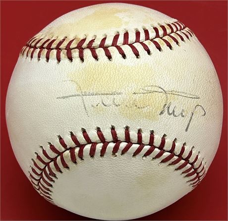 Willie Mays Signed Official National League Baseball JSA LOA
