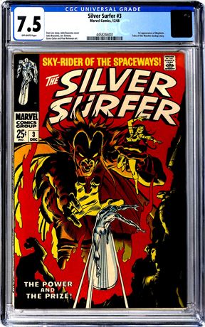 Silver Surfer #3 CGC 7.5 (1968) 1st Appearance of Mephisto