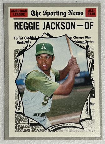 1970 Topps #459 Reggie Jackson AS NM
