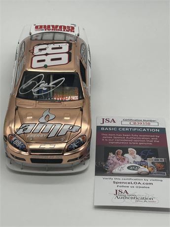 Dale Earnhardt Jr. Autographed Die Cast Car JSA