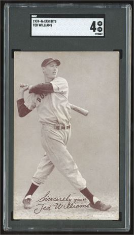 1939-46 Exhibits Ted Williams SGC 4 VGEX