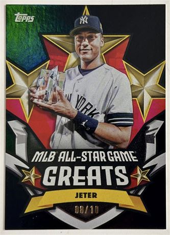2025 Topps 8/10 Derek Jeter MLB All-Star Game Greats