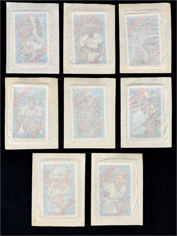 1972 Kellogg's 3-D Sealed Lot (8) Marked
