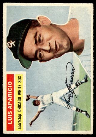 1956 Topps #292 Luis Aparicio RC VG (Left Corner Wrinkle)