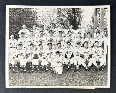 1943 St. Louis Cardinals Type 1 Photo w/ Stan Musial (2nd Year)