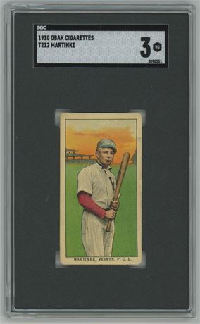 1910 T212 Obak Felix Martinke SGC 3 VG