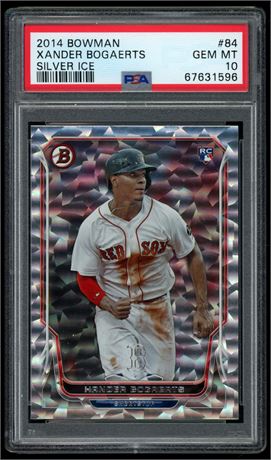 2014 Bowman #84 Xander Bogaerts RC Silver Ice PSA 10