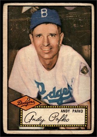 1952 Topps #1 Andy Pafko POOR (READ)