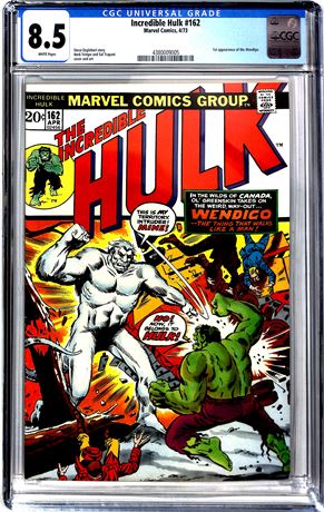 Incredible hulk #162 (1973) CGC 8.5 1st Appearance of Wendigo