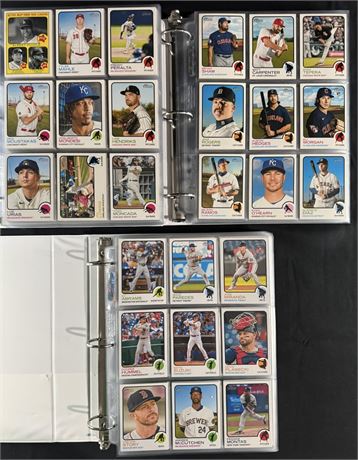 2022 Topps Heritage Complete Set (1-725) w/SP's and Insert Sets