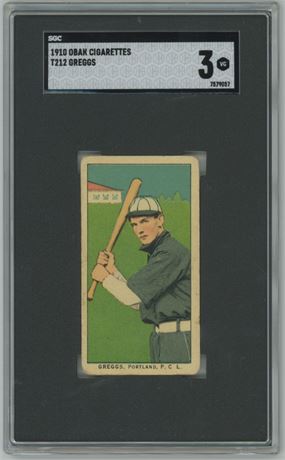 1910 T212 Obak Sylveanus Gregg UER