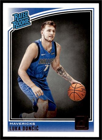 2018-19 Panini Donruss #177 Luke Doncic Rated Rookie
