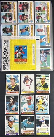 1979 Topps Baseball Complete Set (1-726) w/ Wax Wrapper EX+ AVG READ