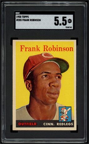 1958 Topps #285 Frank Robinson SGC 5.5